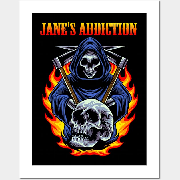 JANES ADDICTION VTG Wall Art by kuzza.co